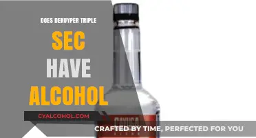 Does DeKuyper Triple Sec Contain Alcohol? Unveiling the Truth