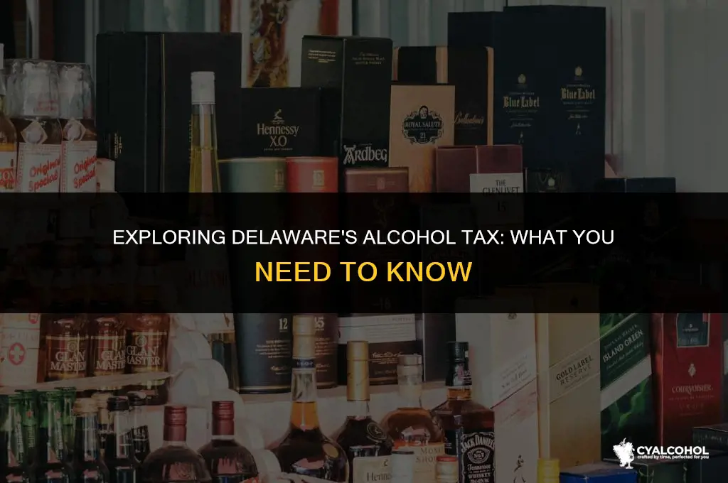 does delaware have alcohol tax