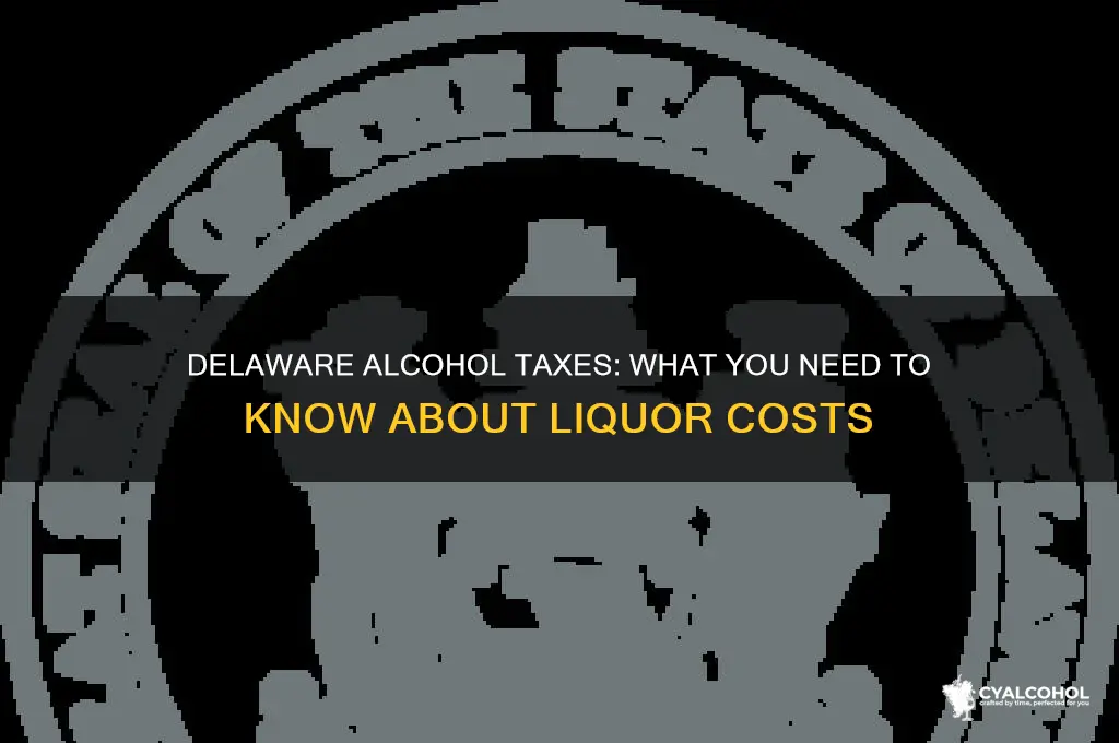 does delaware tax alcohol
