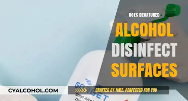 The Disinfecting Power of Denatured Alcohol: A Surface-Level Look