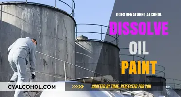 Can Denatured Alcohol Effectively Dissolve Oil Paint? A Detailed Analysis
