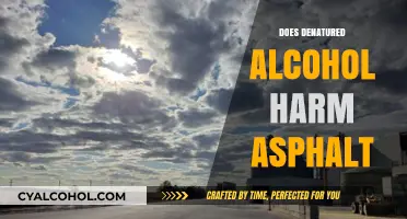 Exploring the Effects of Denatured Alcohol on Asphalt Surfaces