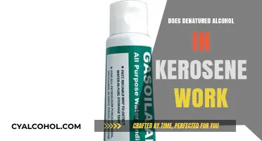 Denatured Alcohol in Kerosene: Effective Fuel Mixture or Risky Experiment?