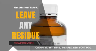 Does Denatured Alcohol Leave Residue? A Comprehensive Cleaning Guide
