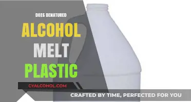 The Truth About Denatured Alcohol and Plastic: Does It Melt?