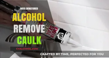 Effective Caulk Removal: The Role of Denatured Alcohol