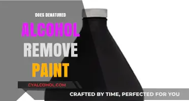 Can Denatured Alcohol Effectively Remove Paint? A Comprehensive Guide