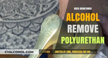Effective Solvent Solutions: Denatured Alcohol vs. Polyurethane Removal
