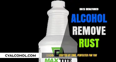 Unlocking the Secrets: Denatured Alcohol's Surprising Rust-Removing Powers