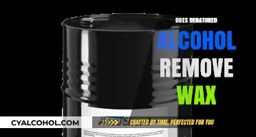 Unveiling the Truth: Denatured Alcohol's Efficacy in Wax Removal