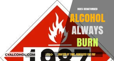 The Truth About Denatured Alcohol: Does It Always Burn?