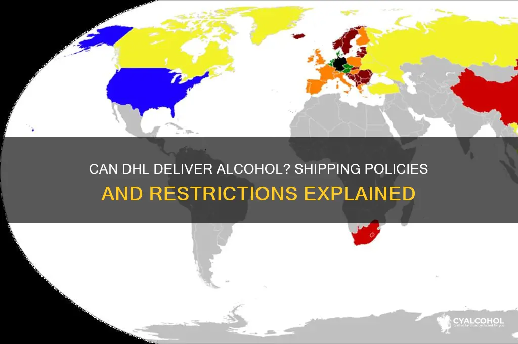 does dhl deliver alcohol
