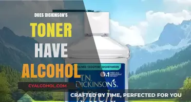 Dickinson's Toner Alcohol Content: What You Need to Know