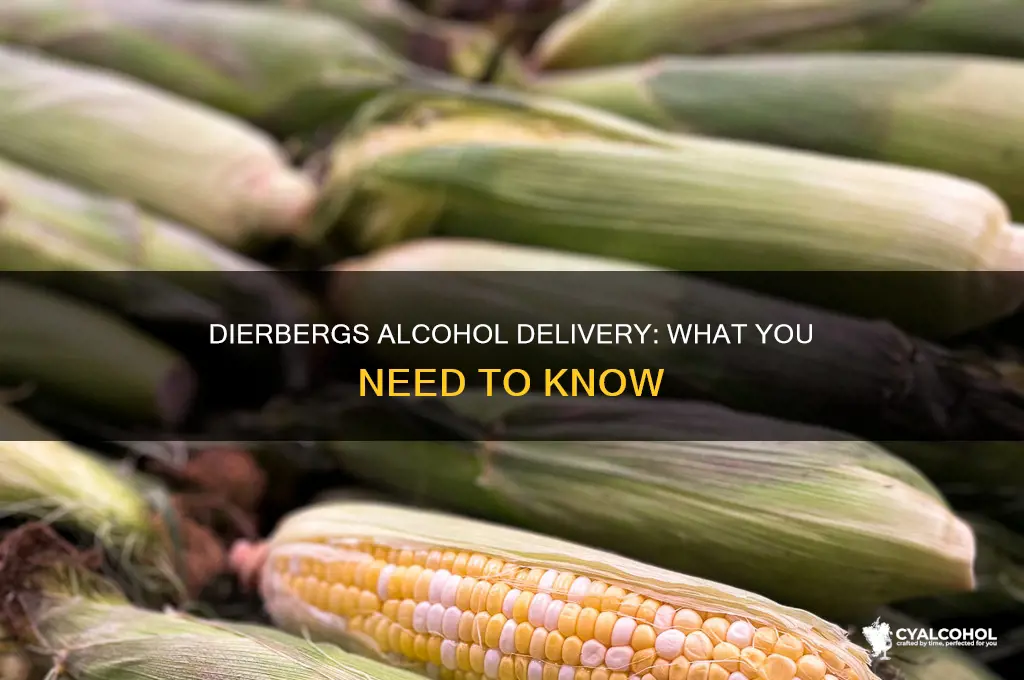 does dierbergs deliver alcohol