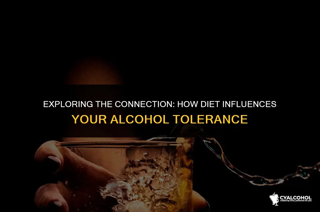 does diet impact alcohol tolerance