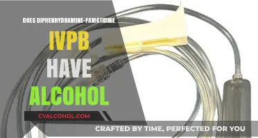 Diphenhydramine-Famotidine IVPB: Alcohol Content and Safety Concerns