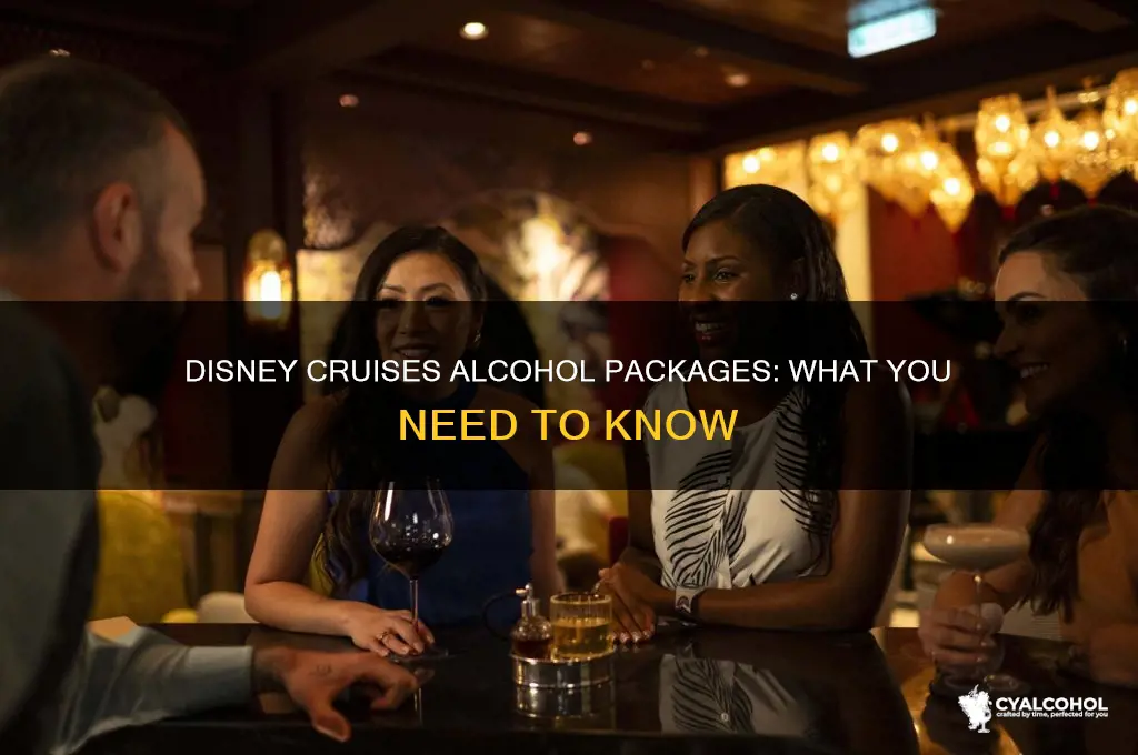 does disney cruises offer alcohol packages