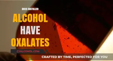 Exploring the Oxalate Content in Distilled Alcohol: A Comprehensive Guide