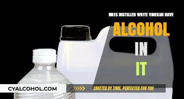 Does Distilled White Vinegar Contain Alcohol? Uncovering the Truth
