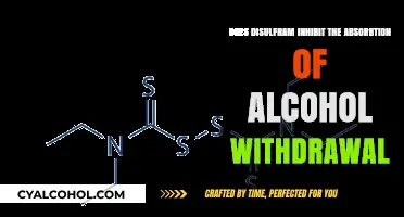 Disulfiram's Role in Alcohol Withdrawal: Does It Inhibit Absorption?