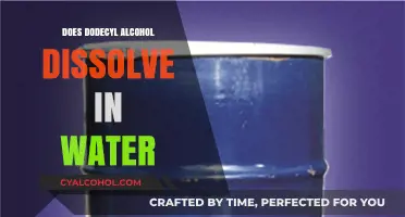 Does Dodecyl Alcohol Dissolve in Water? Solubility Explained
