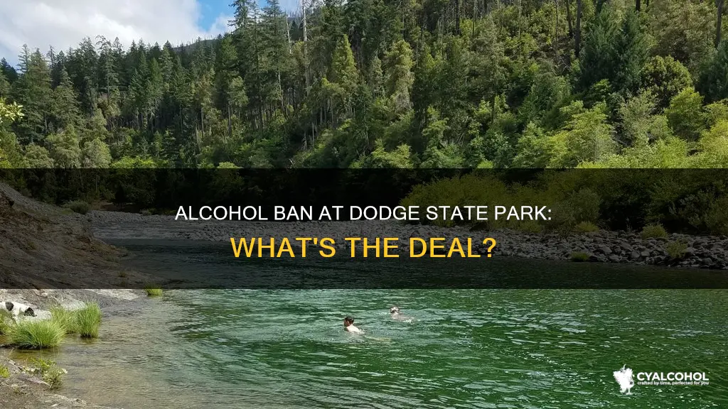 does dodge 4 state park have an alcohol ban