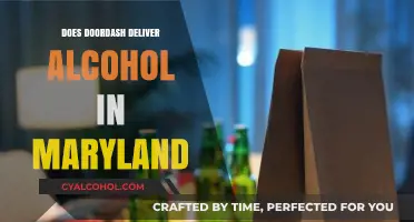 Does DoorDash Deliver Alcohol in Maryland? A Complete Guide