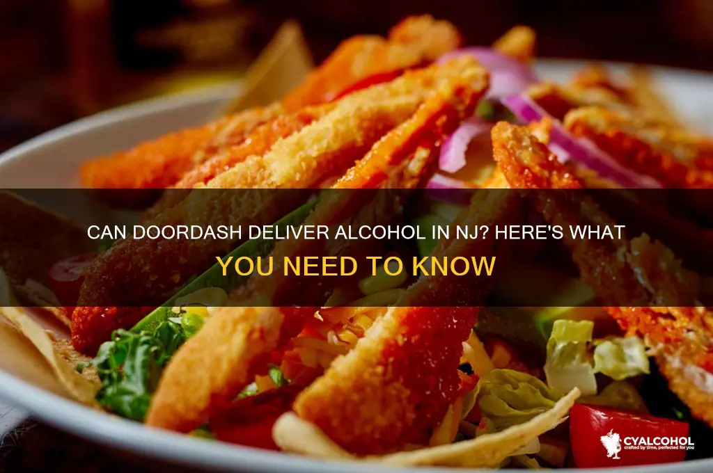 does doordash deliver alcohol in nj