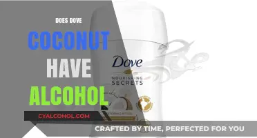 Unveiling the Truth: Does Dove Coconut Contain Alcohol?