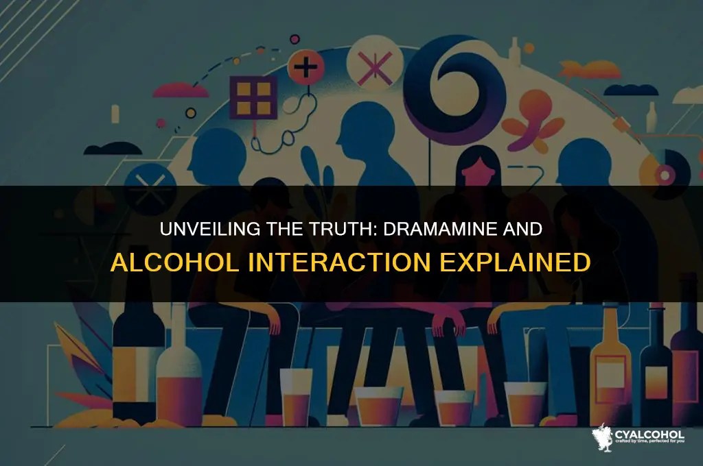 does dramamine interact with alcohol