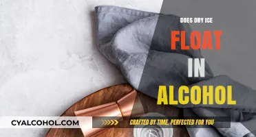Does Dry Ice Float in Alcohol? Unveiling the Science Behind It