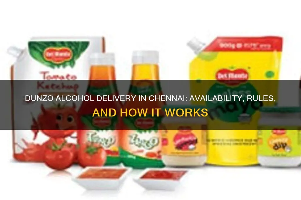 does dunzo deliver alcohol in chennai