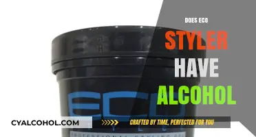 Eco Styler's Alcohol Content: What You Need to Know
