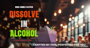 Does Edible Glitter Dissolve in Alcohol? Surprising Facts Revealed