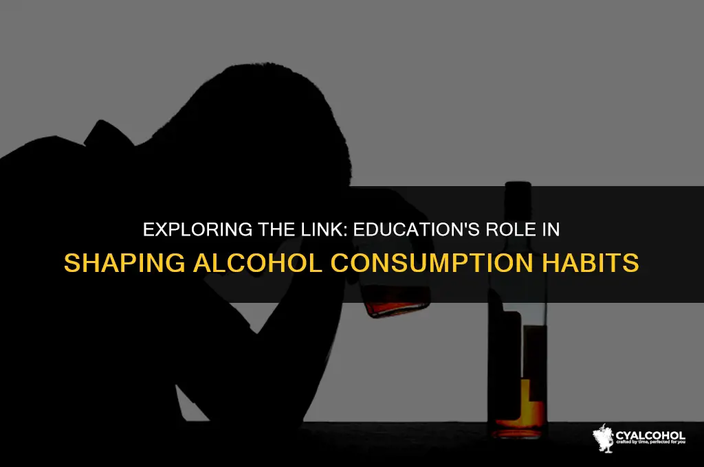does education impact alcohol abuse
