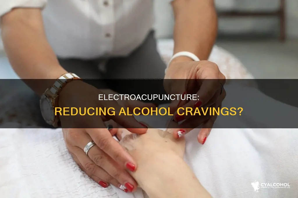 does electroacupuncture reduce craving for alcohol a randomized controlled study