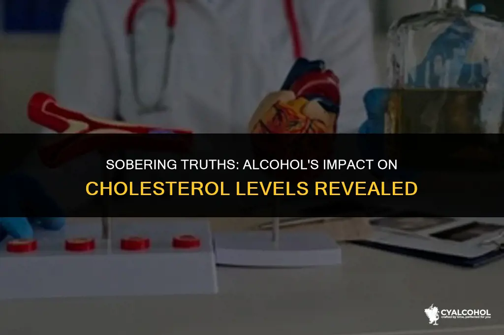does eliminating alcohol lower cholesterol