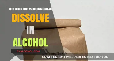 Does Epsom Salt (Magnesium Sulfate) Dissolve in Alcohol? Find Out!