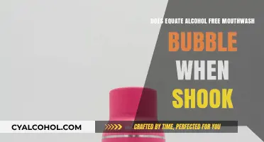 Does Equate Alcohol-Free Mouthwash Bubble When Shook? Find Out Here