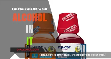 Cold Medicine and Alcohol: Equate's Secret Ingredient?