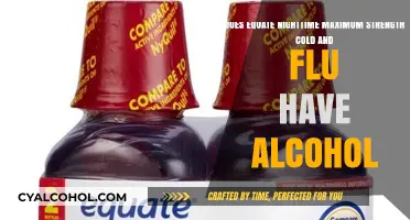 Nighttime Cold and Flu Medicine: Alcohol-Free?