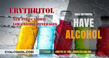 Erythritol and Alcohol: Unraveling the Truth Behind the Sweetener