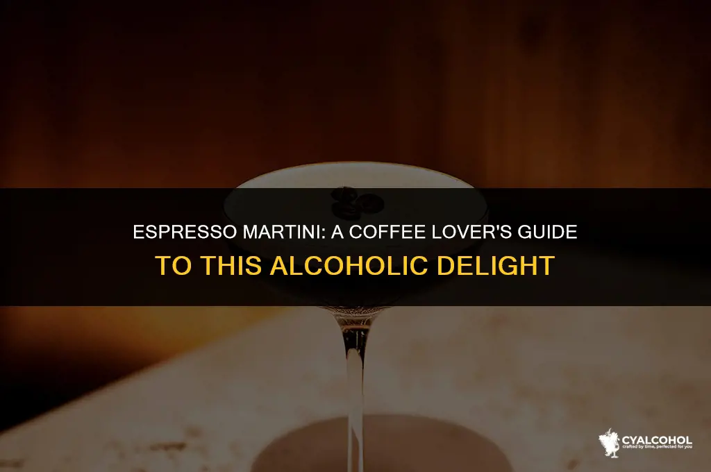 does espresso martini have alcohol