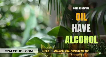 Unveiling the Truth: Do Essential Oils Contain Alcohol?