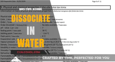 Does Ethyl Alcohol Dissociate in Water? Exploring Solubility and Chemistry
