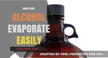 Unveiling the Evaporation Mysteries of Ethyl Alcohol