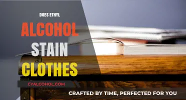 Spilled Ethanol: A Guide to Removing Alcohol Stains from Clothing