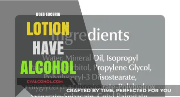Unveiling the Truth: Alcohol Content in Eucerin Lotion