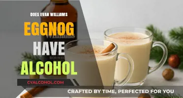 Does Evan Williams Eggnog Contain Alcohol? A Festive Drink Guide