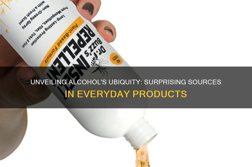does everything have alcohol